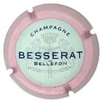 Besserat de Bellefon - n°0035g - Blason de droite barres vides. : Photo Recto